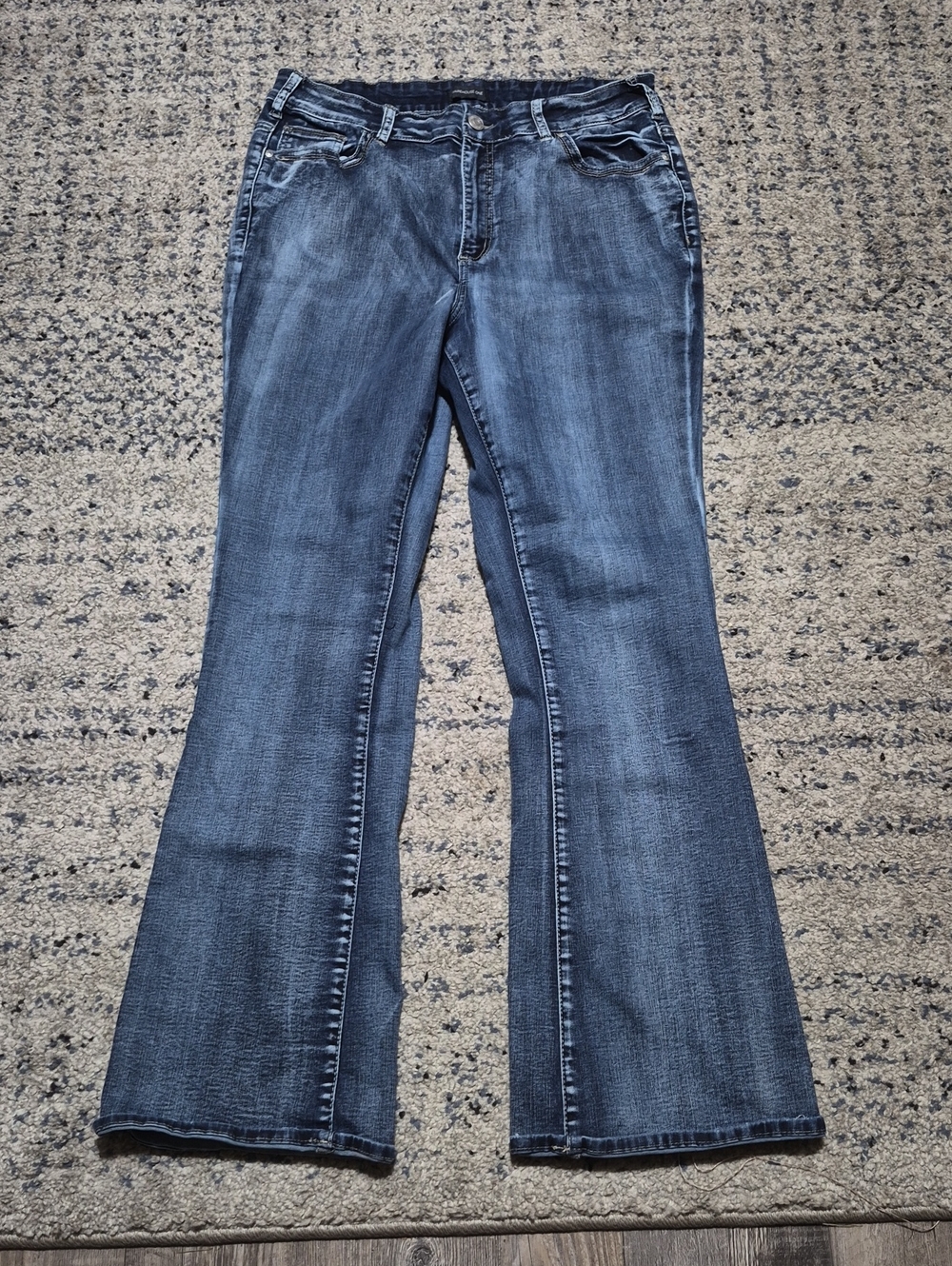 Women’s Dark Blue Stretch Bootcut Jeans